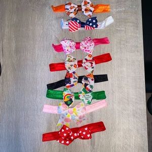 FREE Baby Girl’s Holiday Bows